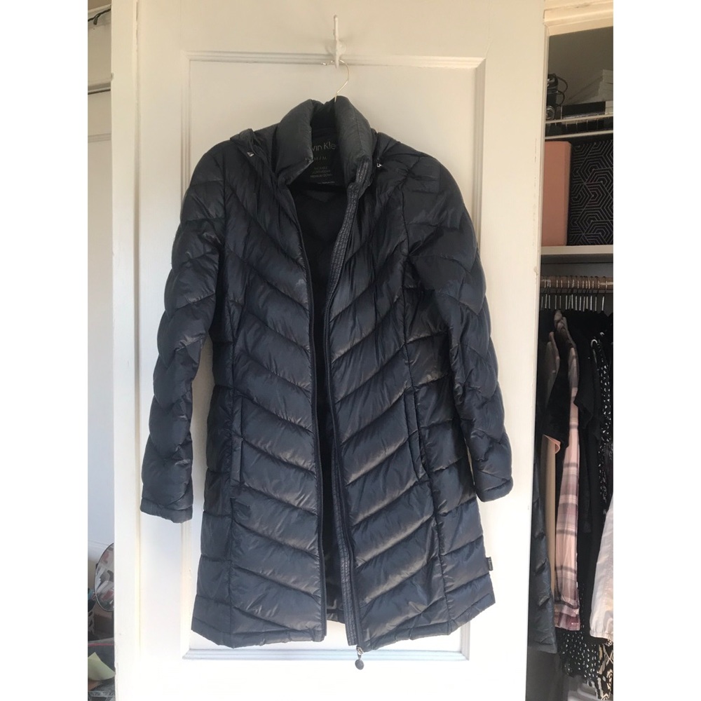Calvin Klein Lightweight packable Parka -Navy